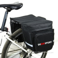 Cheap polyester waterproof expandable large capacity back seat tail bike bag